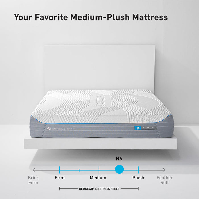 Bedgear H6 Hybrid Performance Mattress - LasVegasFurnitureOnline.com