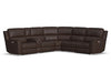 Henry Power Reclining Sectional with Power Headrests and Lumbar - LasVegasFurnitureOnline.com