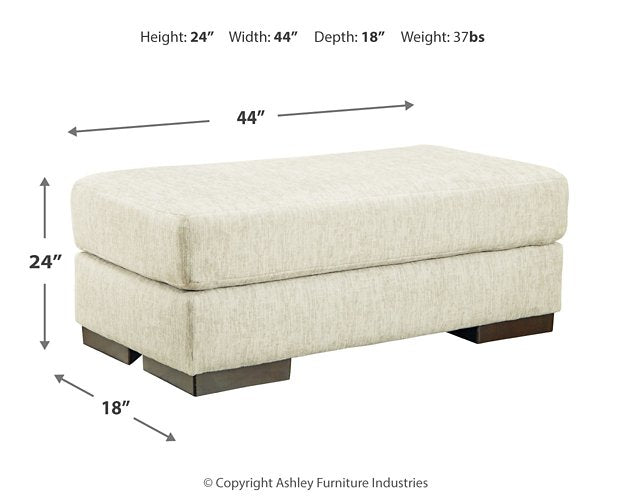 Caretti Ottoman - LasVegasFurnitureOnline.com