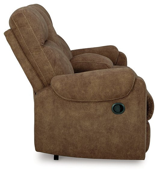 Edenwold Reclining Loveseat with Console - LasVegasFurnitureOnline.com