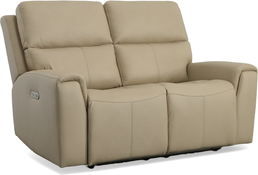 Jarvis Power Reclining Loveseat with Power Headrests - LasVegasFurnitureOnline.com