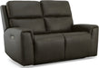 Jarvis Power Reclining Loveseat with Power Headrests - LasVegasFurnitureOnline.com