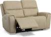 Jarvis Power Reclining Loveseat with Power Headrests - LasVegasFurnitureOnline.com