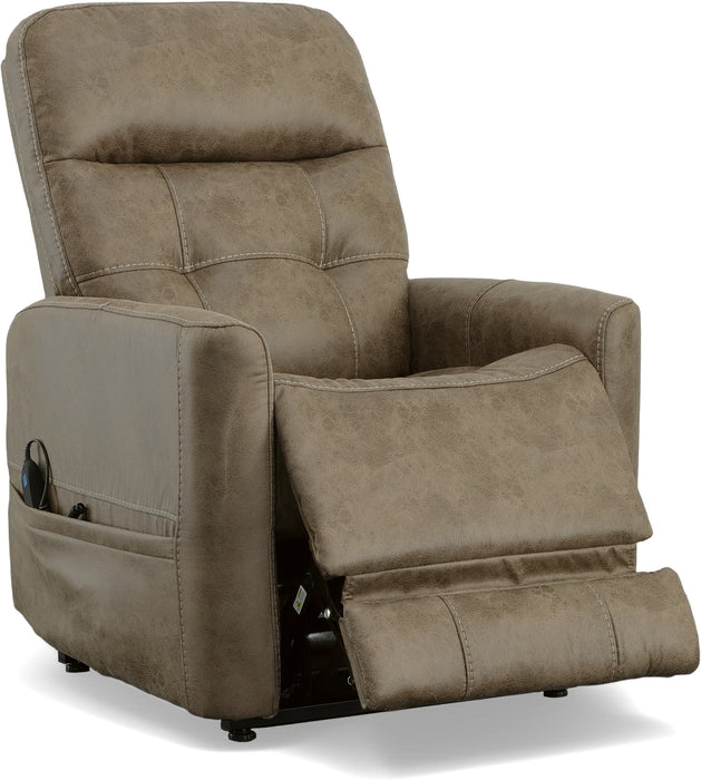 Kenner Power Lift Recliner with Power Headrest & Lumbar - LasVegasFurnitureOnline.com