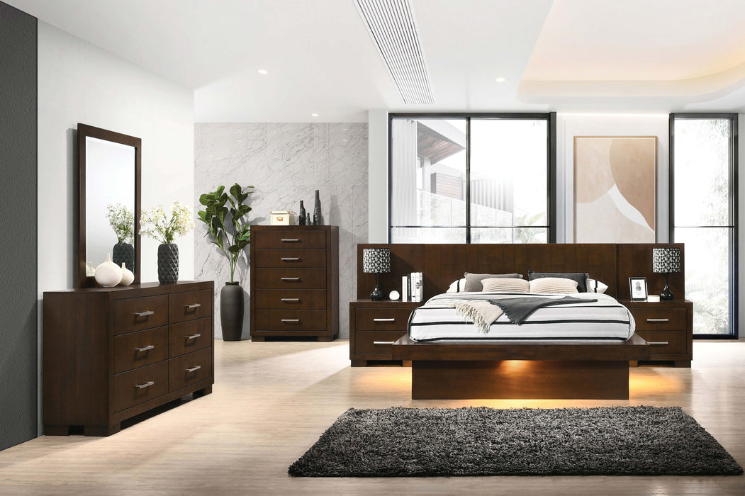 Jessica Bedroom Set with Nightstand Panels - LasVegasFurnitureOnline.com