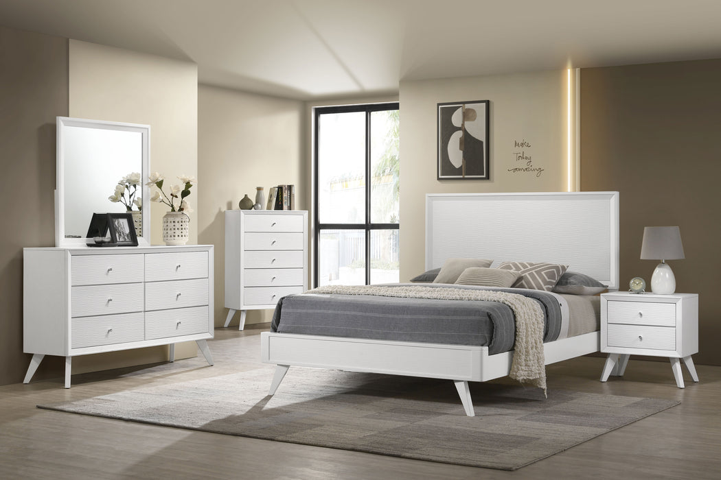 Janelle Bedroom Set White - LasVegasFurnitureOnline.com