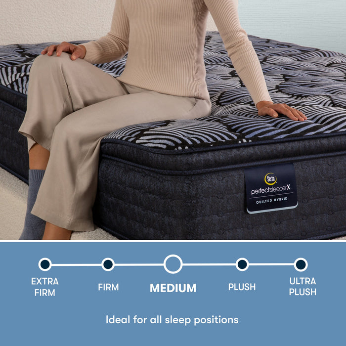 Serta Perfect Sleeper X Quilted Lexton Medium Pillow Top Mattress