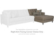 Flintshire 2-Piece Sectional with Chaise - LasVegasFurnitureOnline.com