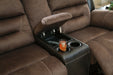 Earhart Reclining Loveseat with Console - LasVegasFurnitureOnline.com