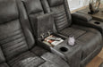 Soundcheck Power Reclining Loveseat with Console - LasVegasFurnitureOnline.com