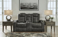 Soundcheck Power Reclining Loveseat with Console - LasVegasFurnitureOnline.com