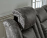 Soundcheck Power Reclining Loveseat with Console - LasVegasFurnitureOnline.com