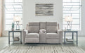 Barnsana Power Reclining Loveseat with Console - LasVegasFurnitureOnline.com