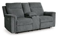 Barnsana Power Reclining Loveseat with Console - LasVegasFurnitureOnline.com