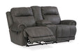 Austere Reclining Loveseat with Console - LasVegasFurnitureOnline.com