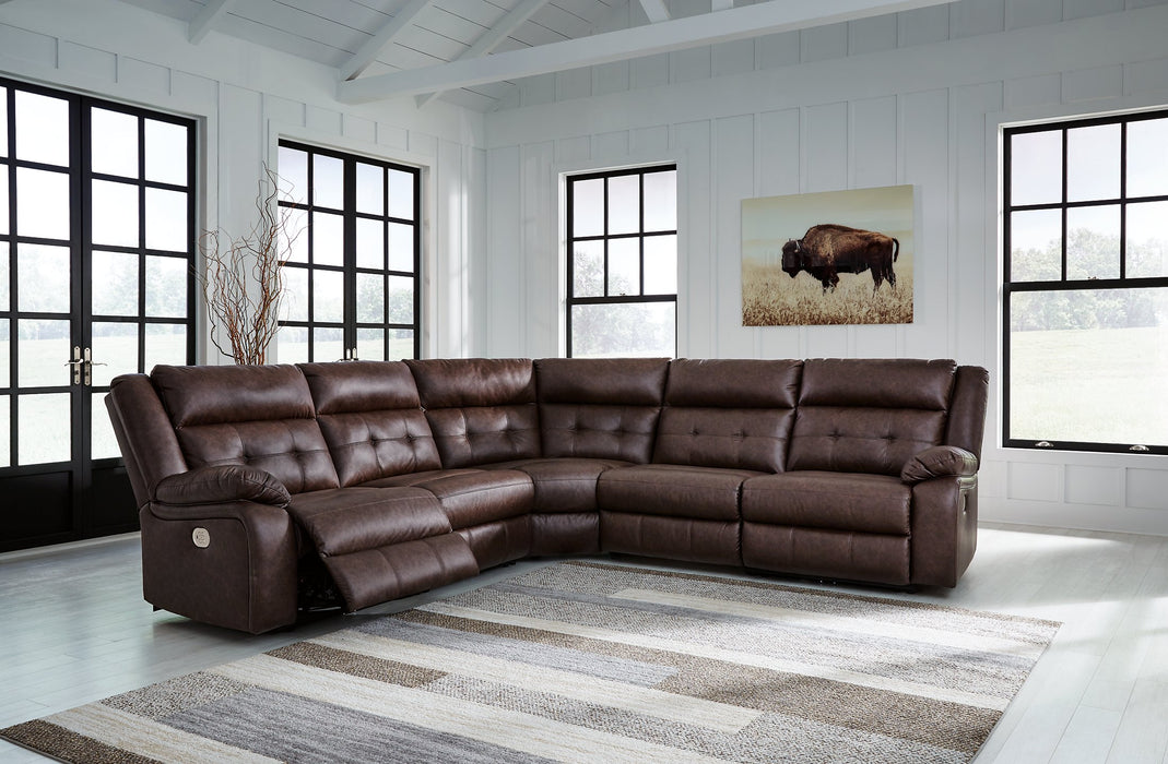 Punch Up Power Reclining Sectional - LasVegasFurnitureOnline.com