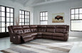 Punch Up Power Reclining Sectional - LasVegasFurnitureOnline.com