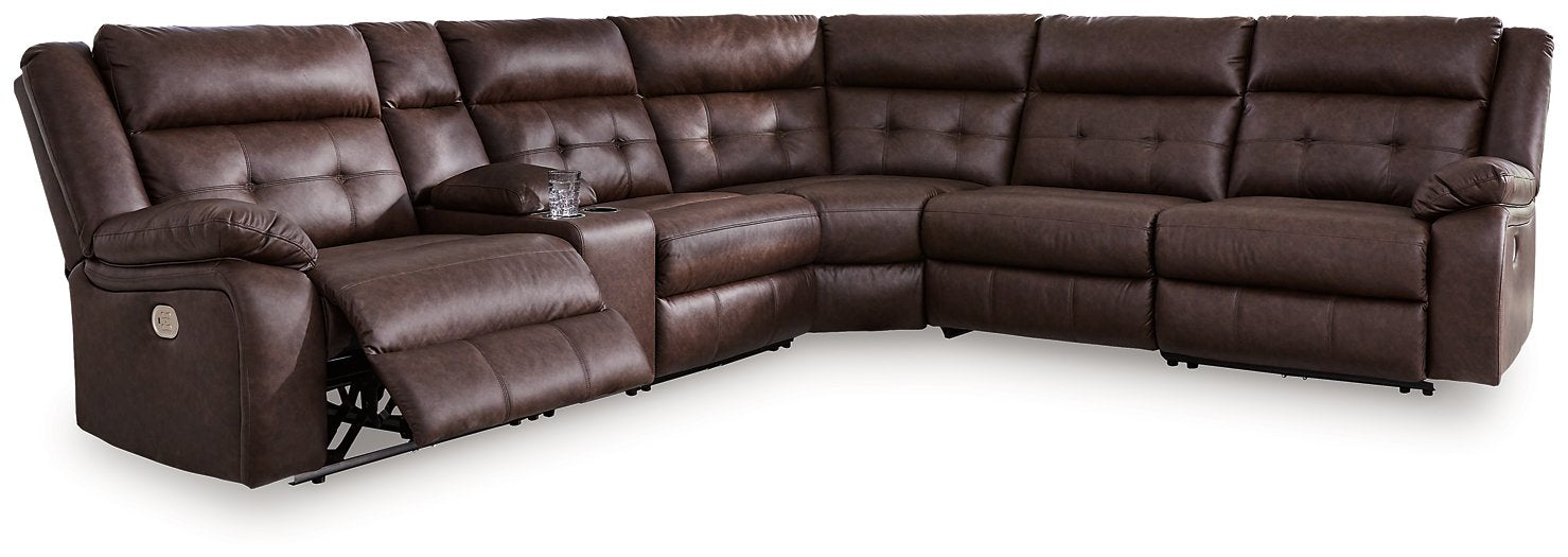 Punch Up Power Reclining Sectional - LasVegasFurnitureOnline.com