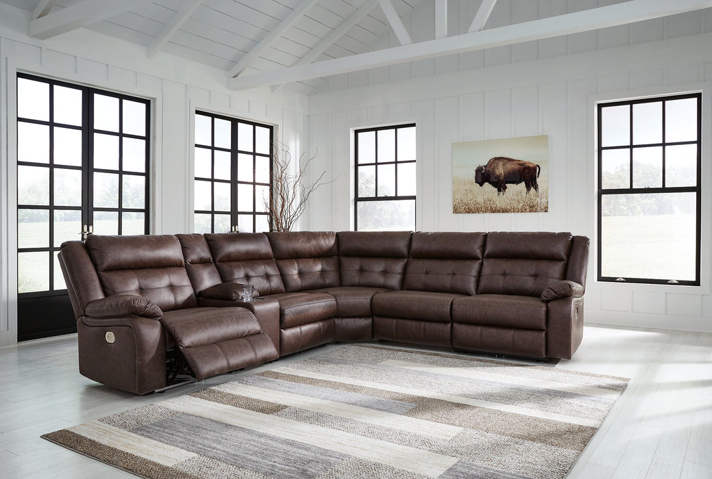 Punch Up Power Reclining Sectional - LasVegasFurnitureOnline.com