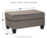 Nemoli Ottoman - LasVegasFurnitureOnline.com