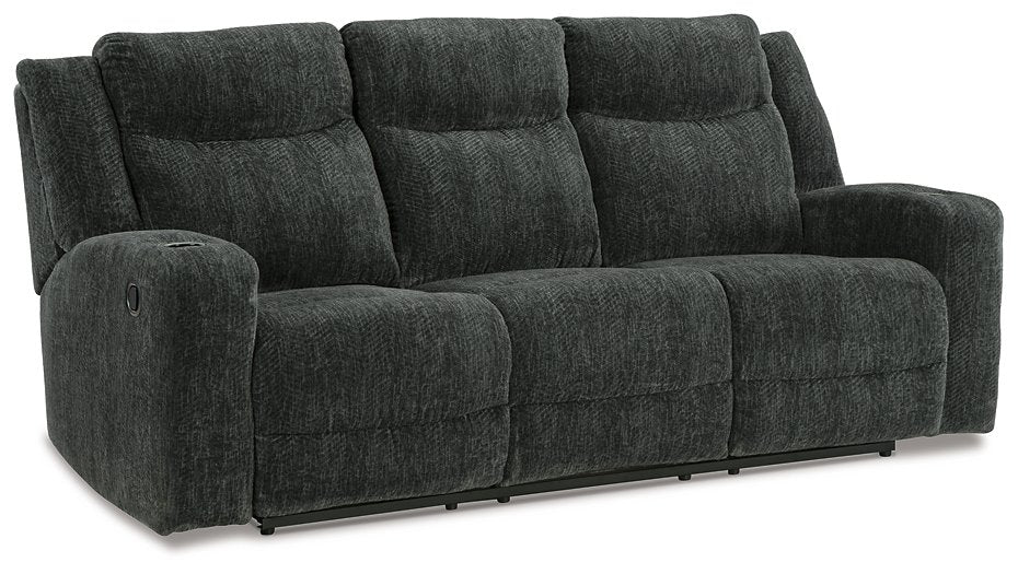 Martinglenn Reclining Sofa with Drop Down Table - LasVegasFurnitureOnline.com