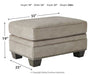 Olsberg Ottoman - LasVegasFurnitureOnline.com