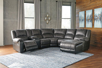 Nantahala Reclining Sectional - LasVegasFurnitureOnline.com