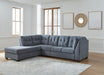 Marleton 2-Piece Sectional with Chaise - LasVegasFurnitureOnline.com