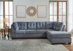 Marleton 2-Piece Sectional with Chaise - LasVegasFurnitureOnline.com