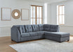 Marleton 2-Piece Sectional with Chaise - LasVegasFurnitureOnline.com