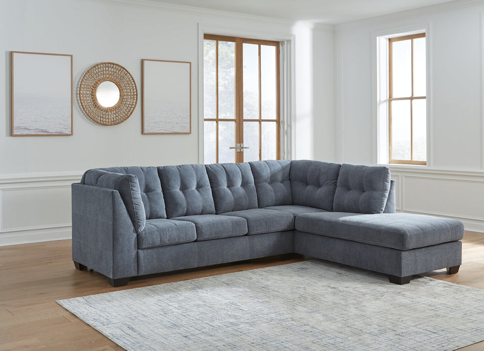 Marleton 2-Piece Sectional with Chaise - LasVegasFurnitureOnline.com