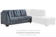 Marleton 2-Piece Sectional with Chaise - LasVegasFurnitureOnline.com