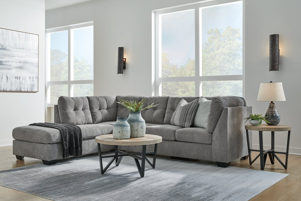 Marleton 2-Piece Sectional with Chaise - LasVegasFurnitureOnline.com