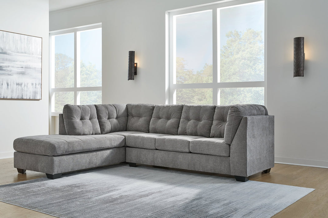 Marleton 2-Piece Sectional with Chaise - LasVegasFurnitureOnline.com