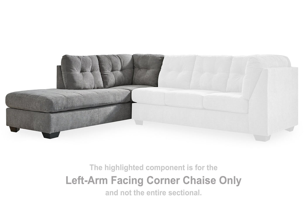 Marleton 2-Piece Sectional with Chaise - LasVegasFurnitureOnline.com