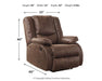 Bladewood Recliner - LasVegasFurnitureOnline.com