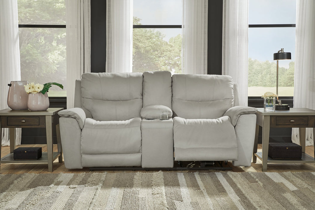 Next-Gen Gaucho Power Reclining Loveseat with Console - LasVegasFurnitureOnline.com