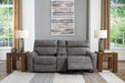 Next-Gen DuraPella Power Reclining Sectional Loveseat with Console - LasVegasFurnitureOnline.com