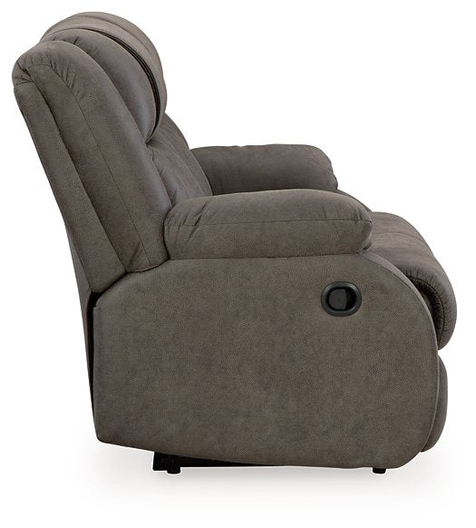 First Base Reclining Loveseat - LasVegasFurnitureOnline.com