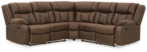 Trail Boys 2-Piece Reclining Sectional - LasVegasFurnitureOnline.com