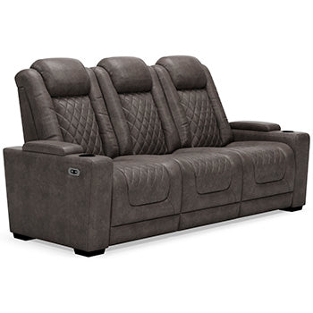 HyllMont Power Reclining Living Room Set - LasVegasFurnitureOnline.com