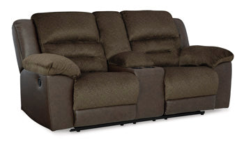 Dorman Reclining Loveseat with Console - LasVegasFurnitureOnline.com