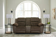 Dorman Reclining Loveseat with Console - LasVegasFurnitureOnline.com