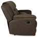 Dorman Reclining Loveseat with Console - LasVegasFurnitureOnline.com