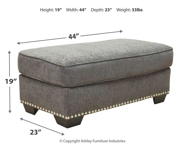 Locklin Ottoman - LasVegasFurnitureOnline.com