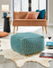 Brynnsen Pouf - LasVegasFurnitureOnline.com