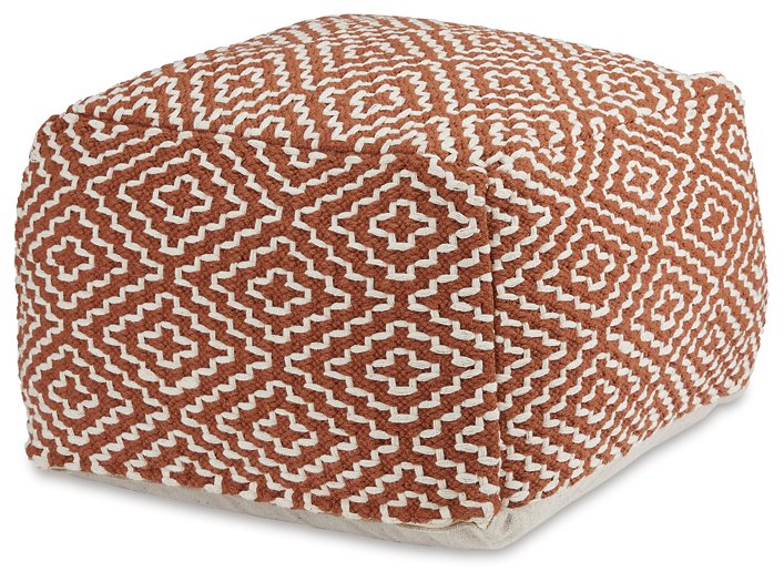 Brynnsen Pouf - LasVegasFurnitureOnline.com