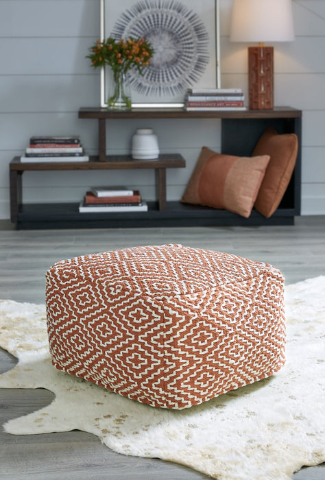 Brynnsen Pouf - LasVegasFurnitureOnline.com