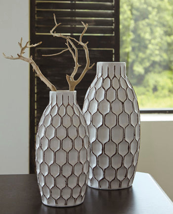 Dionna Vase (Set of 2) - LasVegasFurnitureOnline.com