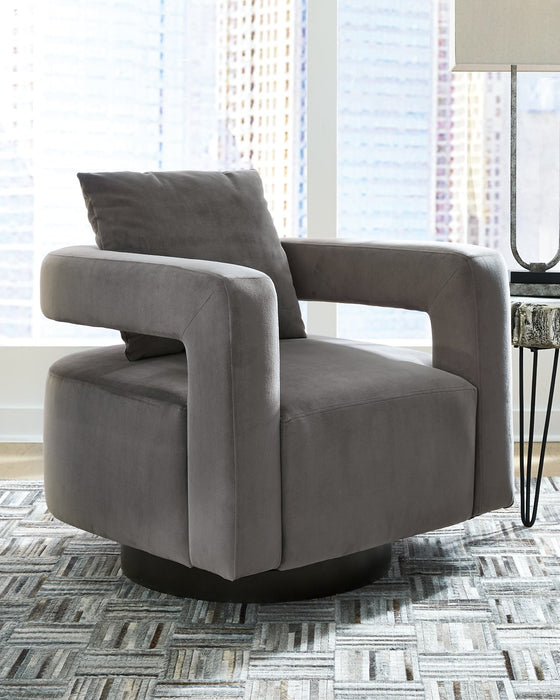 Alcoma Swivel Accent Chair - LasVegasFurnitureOnline.com